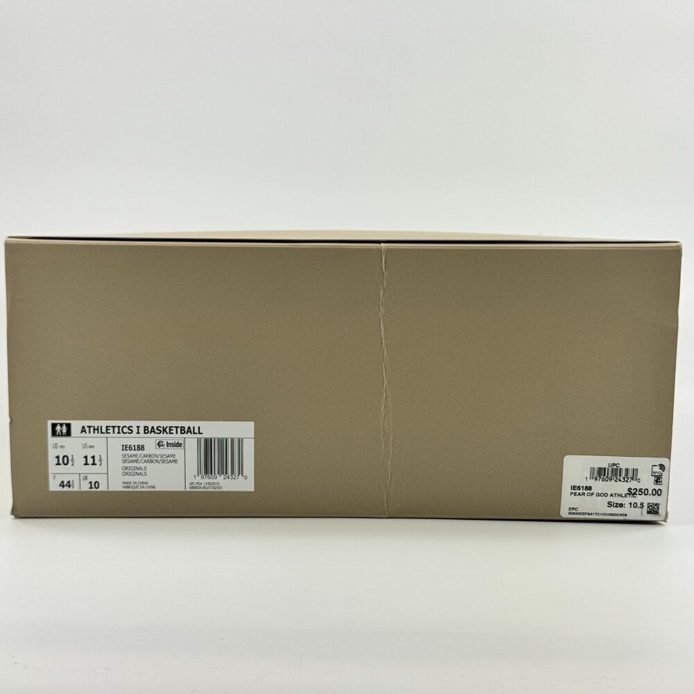 Adidas Fear of God Athletics I 'Sesame Carbon' IE6188 Basketball Multi Size - Picture 15 of 16